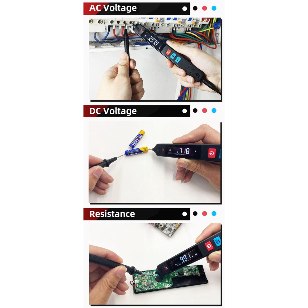 PINEVN Đồng Hồ Vạn Năng Kỹ Thuật Số BSIDE Z5 True RMS DC AC Chuyên Nghiệp