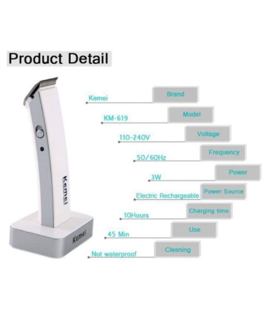 Tông đơ cắt tóc Kemei KM-619