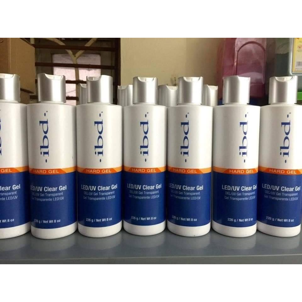 Gel IBD hũ 56g, chai 226g chuẩn aut 100%, dụng cụ làm móng gel.