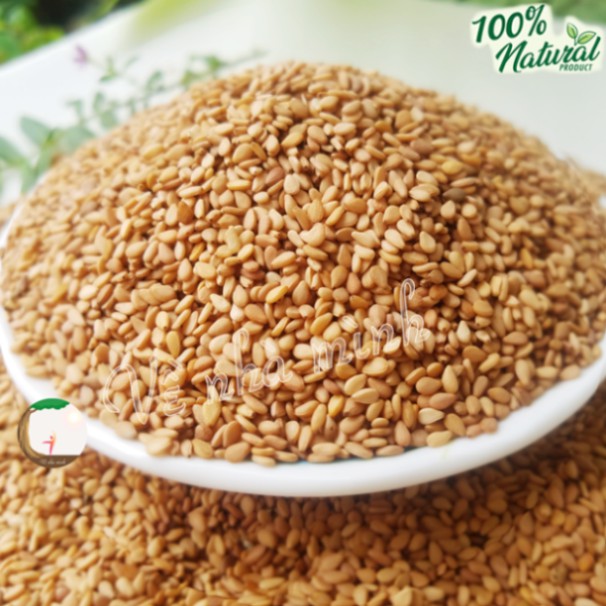 MÈ VÀNG THUẦN CHỦNG HỮU CƠ TỰ NHIÊN 100% 300g-500g  dùng nấu chè, làm bánh & sữa, muối mè, bơ...