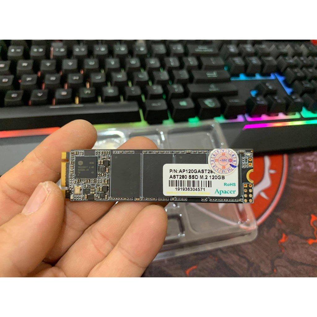 SSD Sata III M.2 120GB Apacer (BH 01/2023)