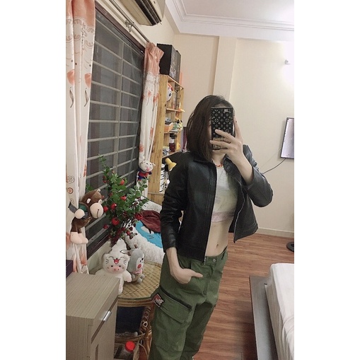 Khoác da DG da thật