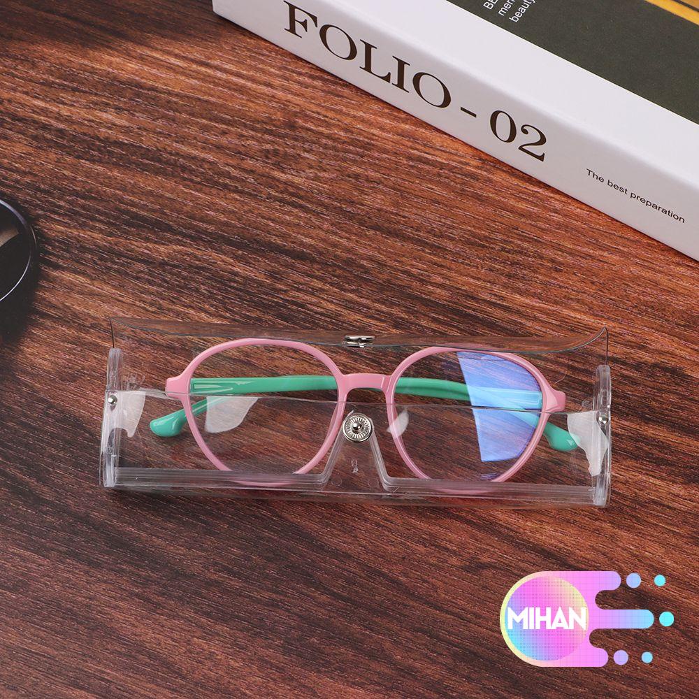 Hộp đựng kính mắt bằng nhựa trong suốt chống thấm nước thời trang dành cho cả nam và nữ