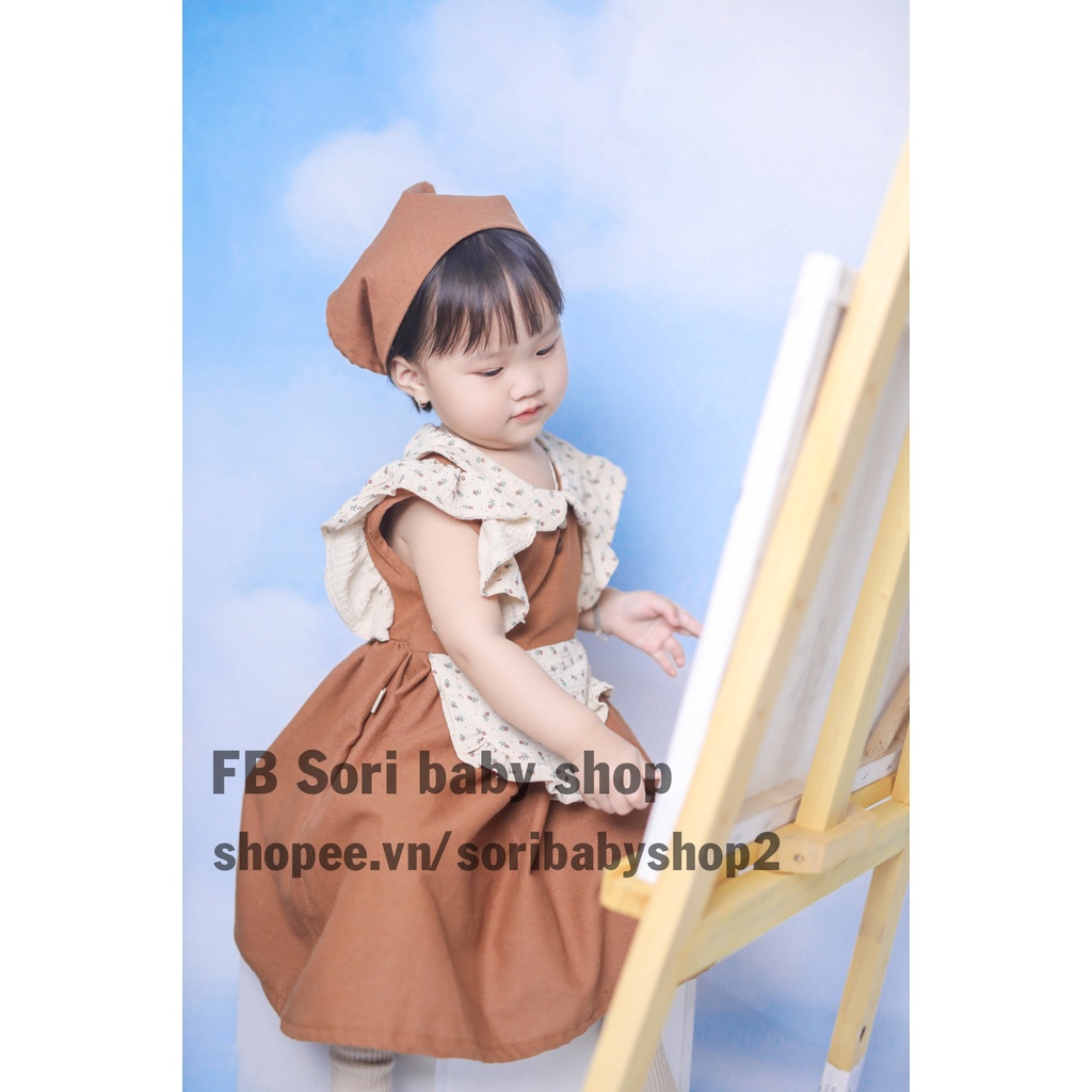 Trang Phục Váy Phong Cách Vintage cho bé