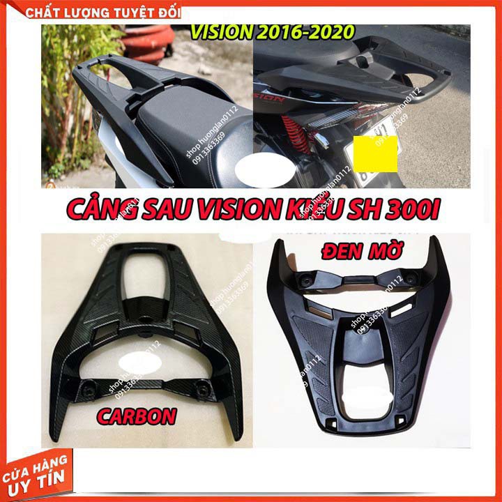 Tay dắt cảng sau xe máy Honda Vision kiểu SH 300i giá 1 cái