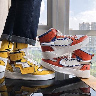 Giày Thể Thao Họa Tiết Pikachu Vẽ Tay Xinh Xắn