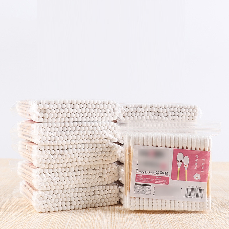 Set 100 Tăm Bông Vệ Sinh Tai Hai Đầu Tiện Dụng