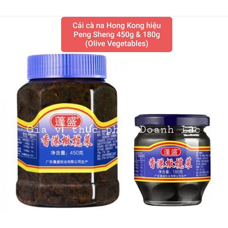 Cải cà na Hong Kong hiệu Peng Sheng hủ 180gr 💯 Nhập khẩu chính hãng