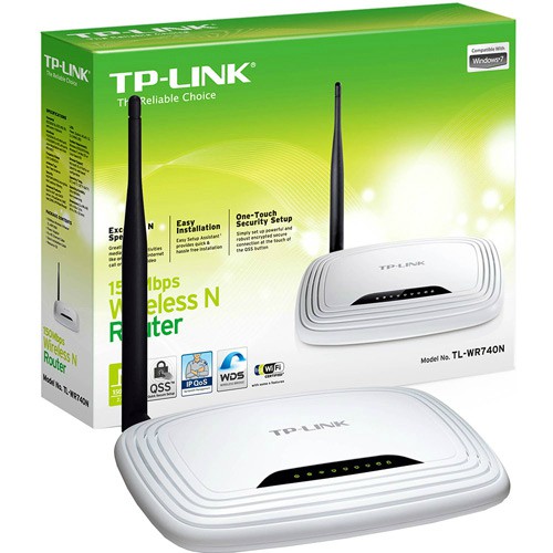 Bộ phát wifi TPLink TL-WR740N tốc độ 150Mbps - Bộ phát wifi TpLink 740N cũ hàng chính hãng