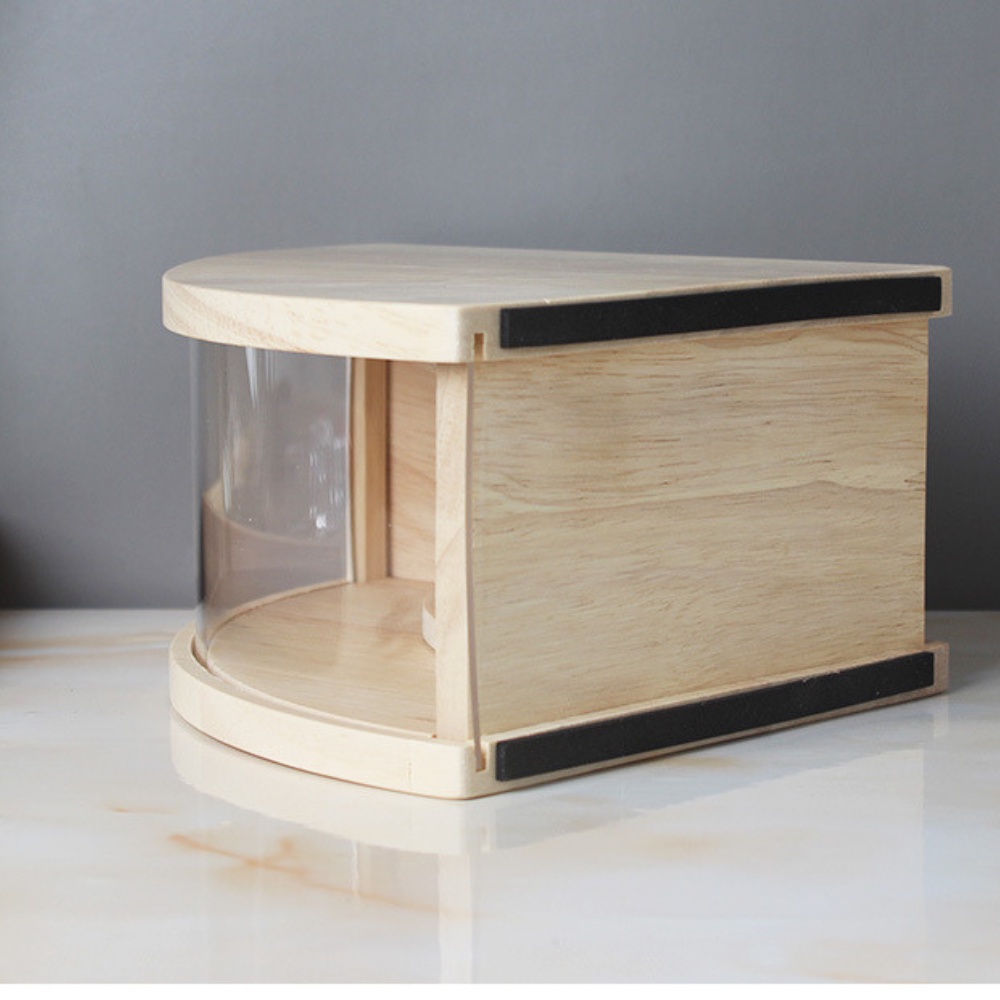 Hộp đựng giấy lọc pha cà phê V60 bằng gỗ handmade dùng đựng các loại giấy lọc cà phê