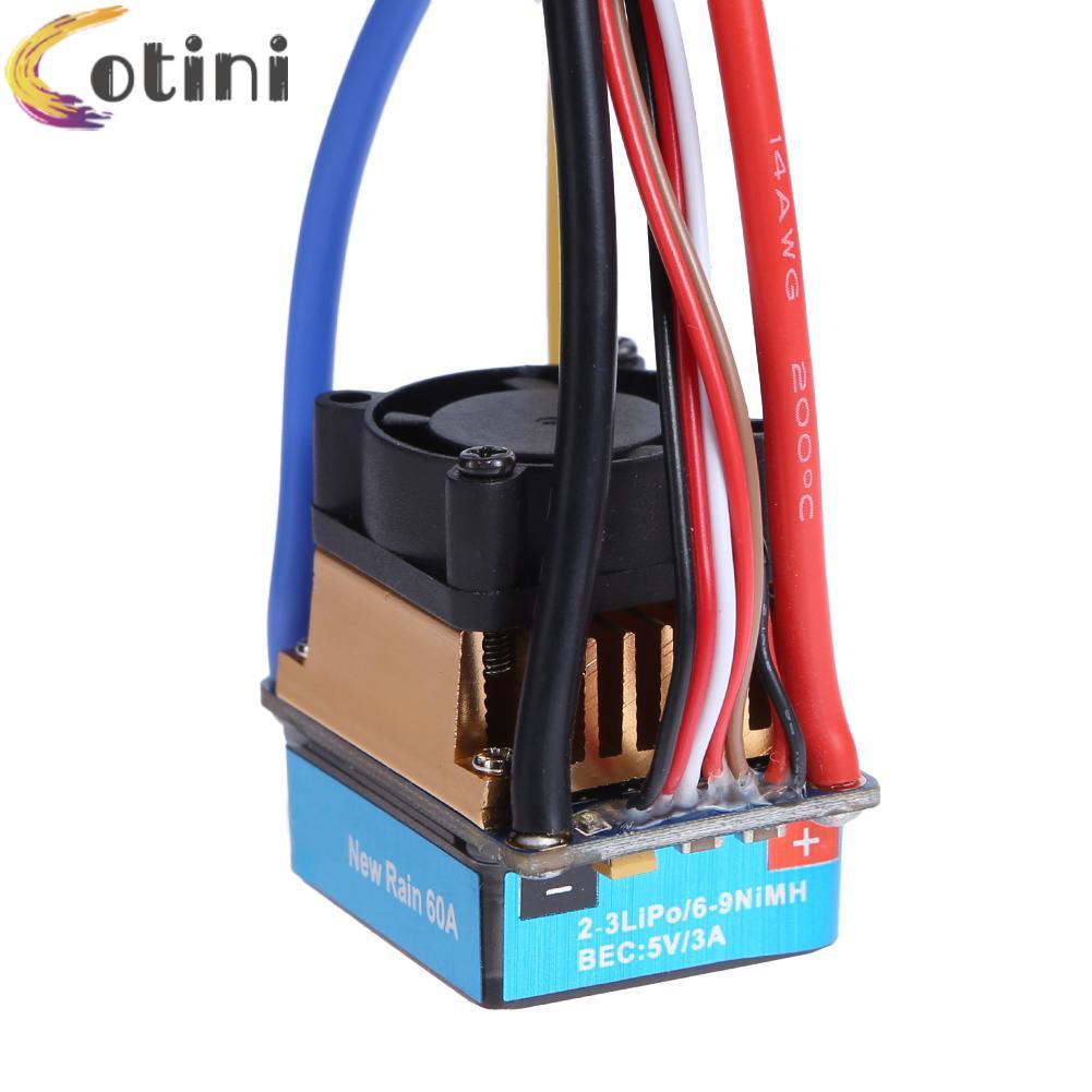 RC Bộ Điều Khiển Tốc Độ Động Cơ Không Thấm Nước 320a Esc Cho Xe Điều Khiển Từ Xa 1 / 10