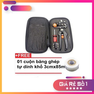 Combo Kéo ghép cành cây thép carbon cứng 3 mối ghép + Túi dù cao cấp + 1 Cuộn băng keo ghép 3cmx85m