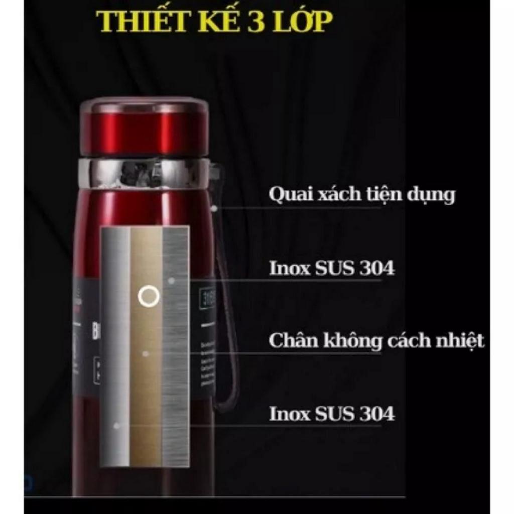 Bình Giữ Nhiệt Inox Bottle Sport Dung Tích 1000ML Kiểu Dáng Siêu Đẹp, Bình đựng nước giữ nhiệt cao cấp có nắp lọc trà