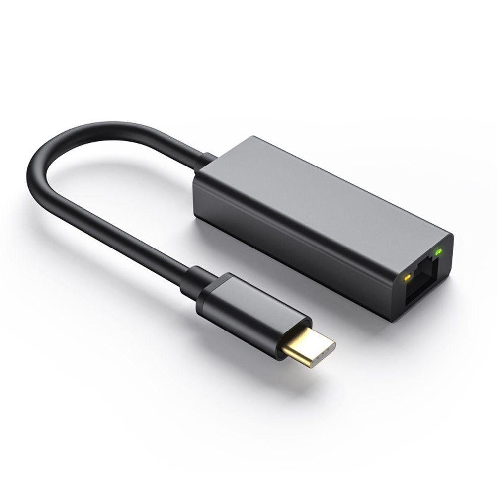 Cáp Mạng AUGUSTINE Chuyển Đổi USB Type C Sang RJ45 1000 Mbps RJ45 Lan 10 Cổng USB Chuyên Dụng
