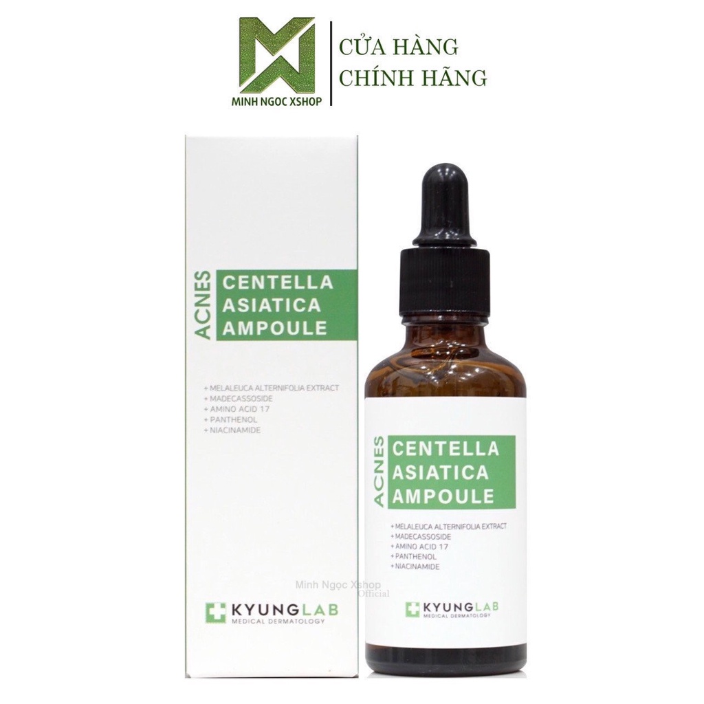 Tinh chất serum giảm mụn, ngừa mụn KYUNG LAB ACNES CENTELLA ASIATICA AMPOULE 50ml
