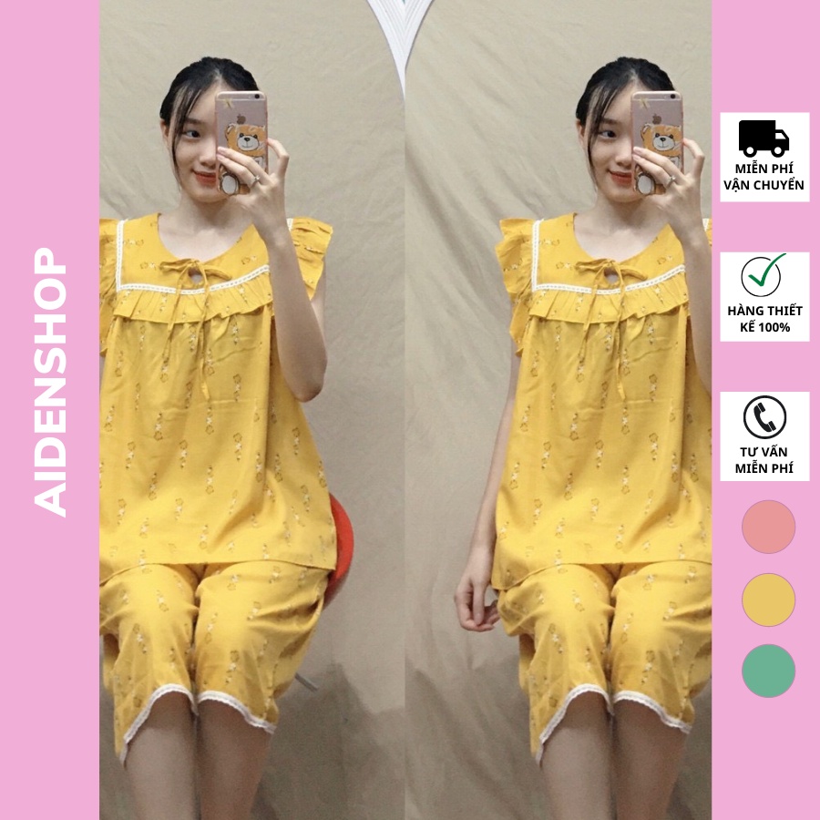 Bộ bầu đẹp chất mát 40-70kg nhiều màu,đồ bộ mặc nhà xinh