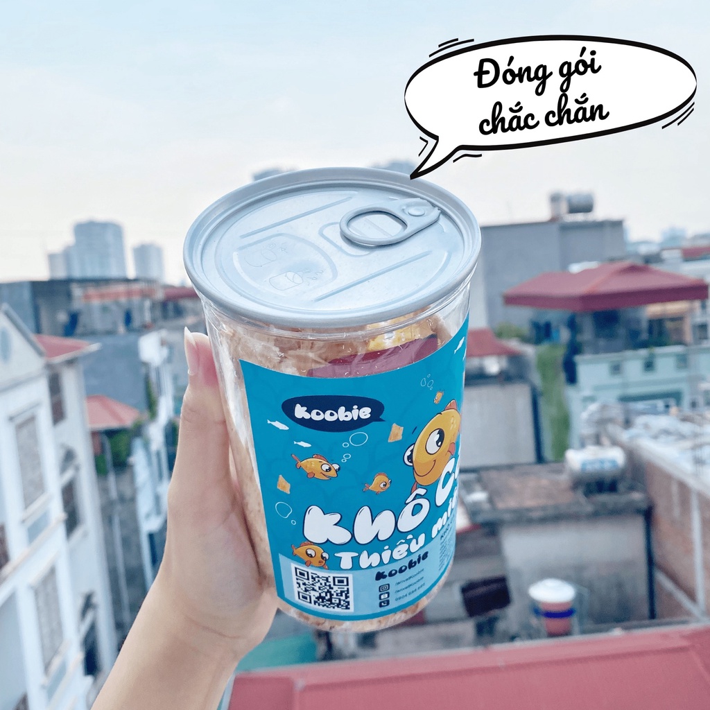 Khô cá thiều 200g Koobie, đồ ăn vặt ngon, an toàn vệ sinh giao hàng siêu tốc | BigBuy360 - bigbuy360.vn