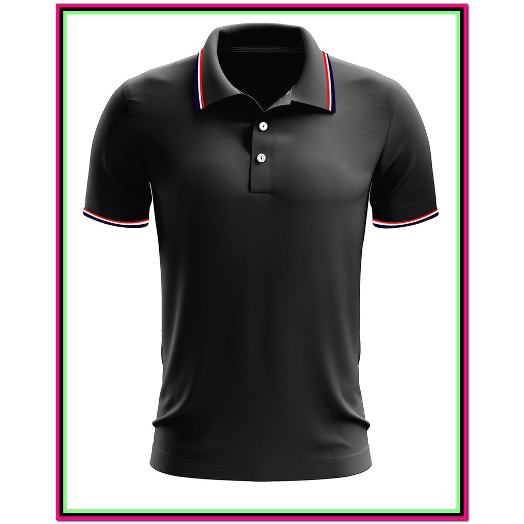 ÁO THUN xuất khẩu cao cấp POLOO PHỐI SỌC CỔ  - ÁO GIA ĐÌNH cao cấp 309