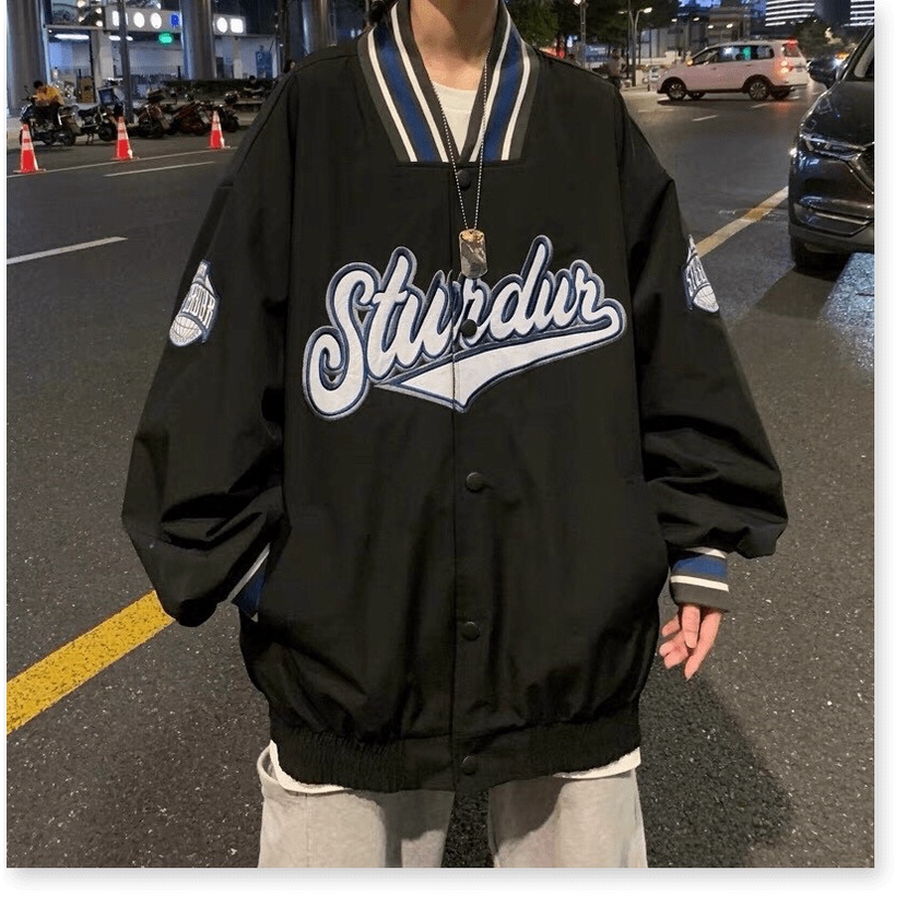Áo Khoác Bomber Unisex Nam Nữ Form Rộng In Chữ Siêu Chất, Siêu Ngầu Cực Hot - NGỌC HÂN FASHION