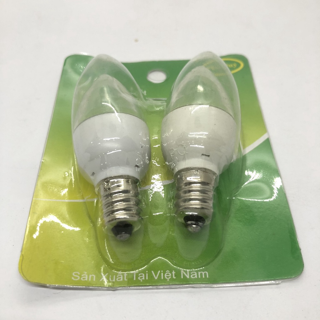 Bóng ớt, bóng cà na led 1W nhiều màu loại tốt PQ  - Điện Việt