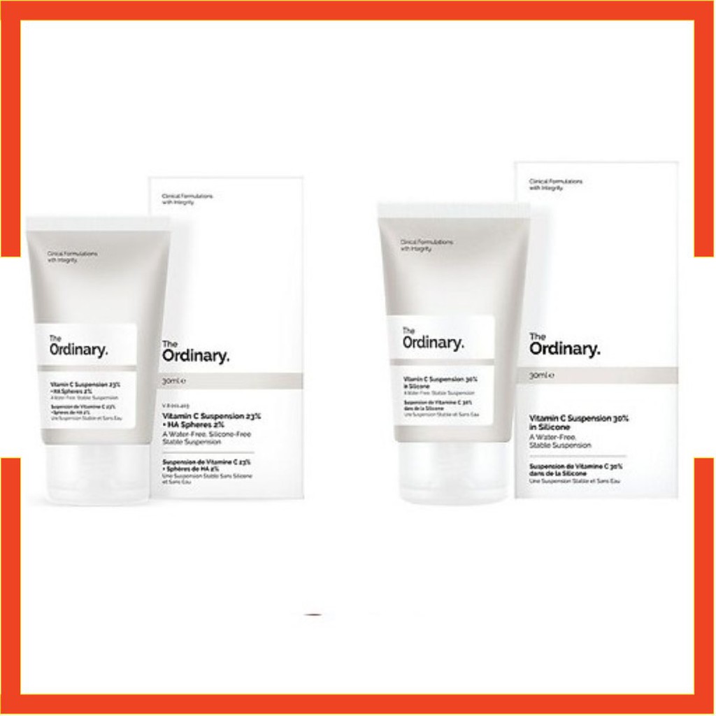 [SHIP TOÀN QUỐC] Kem dưỡng The Ordinary Vitamin C Suspension 23% + HA Spheres 2% 30ml [SIÊU RẺ]