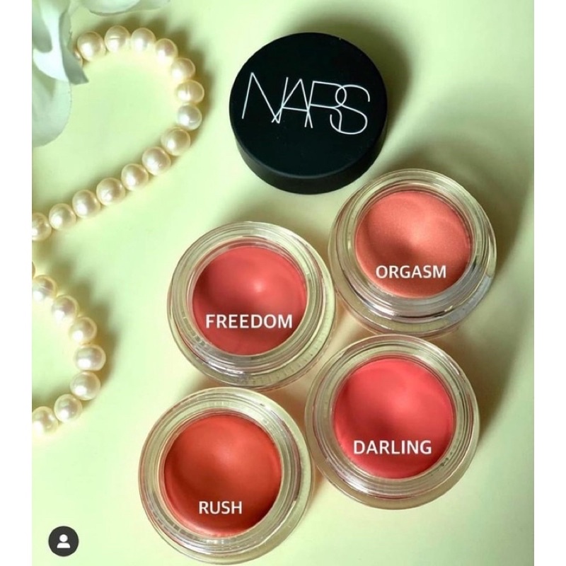 Má hồng kem Nars mẫu mới shop về 4 màu Darling-Freedom-Gasp-Rush