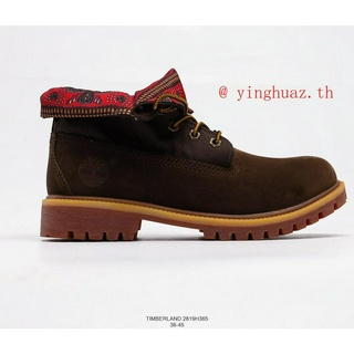 Timberland Martin Boots Giày đi bộ đường dài ngoài trời đơn giản Con lăn cắt trung bình Cắt đồng thường 36-45