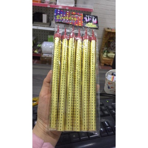 Nến Pháo Phụt Sinh Nhật vỉ 6 cái