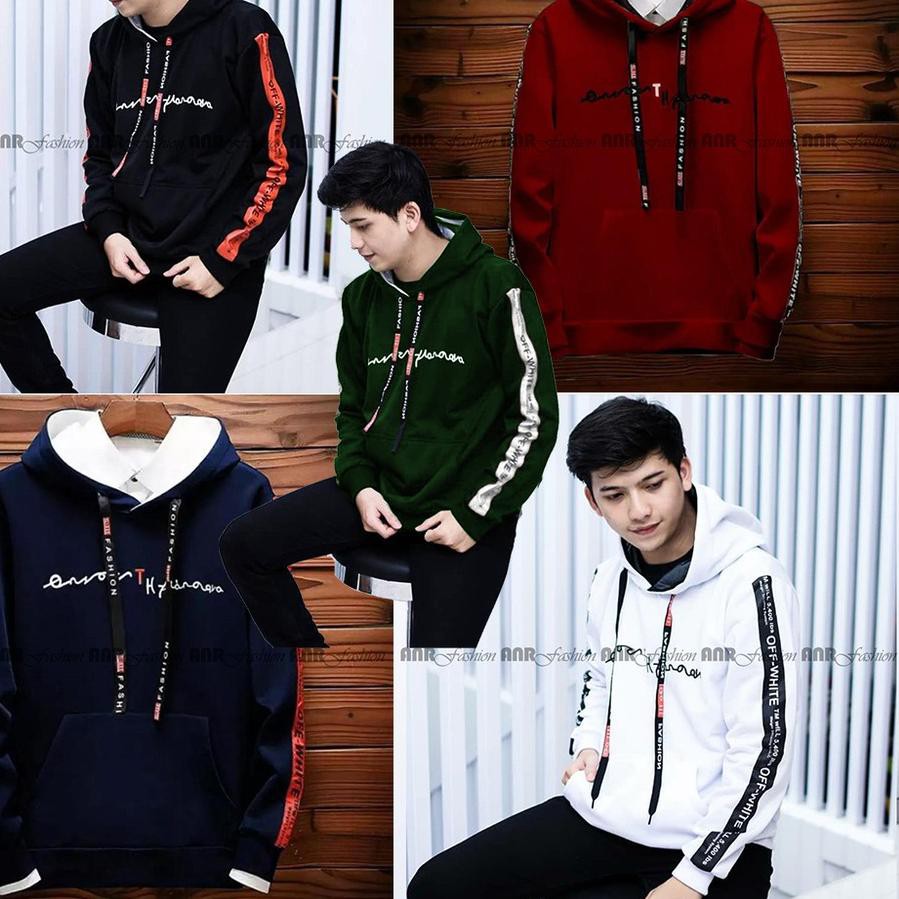 OFFWHITE Áo Hoodie Off White Thời Trang Cao Cấp Cho Nam