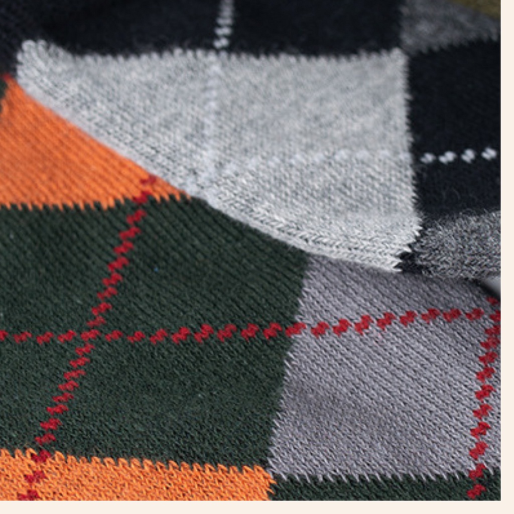 Tất Nam Công Sở Dòng Premium Có Tất Là Có Tất hoạ tiết quả trám thời thượng, thấm hút đỉnh, thoải mái cả ngày - QOLICLAM