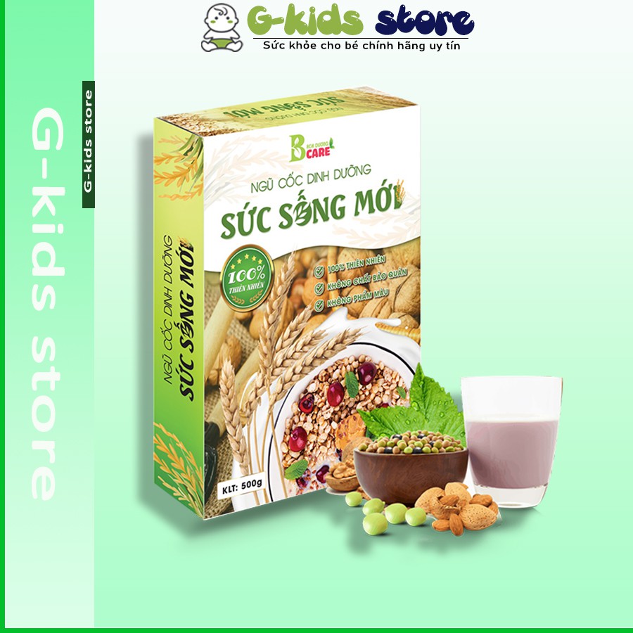 Bột ngũ cốc dinh dưỡng cho bé tăng đề kháng bảo vệ sức khỏe trẻ em G.Kids