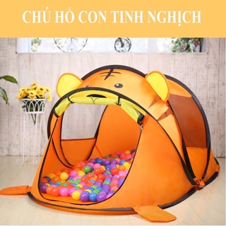 Lều tự bung hình thú cho bé