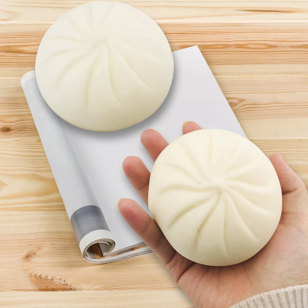 Đồ Chơi Bánh Bao Giúp Giảm Căng Thẳng