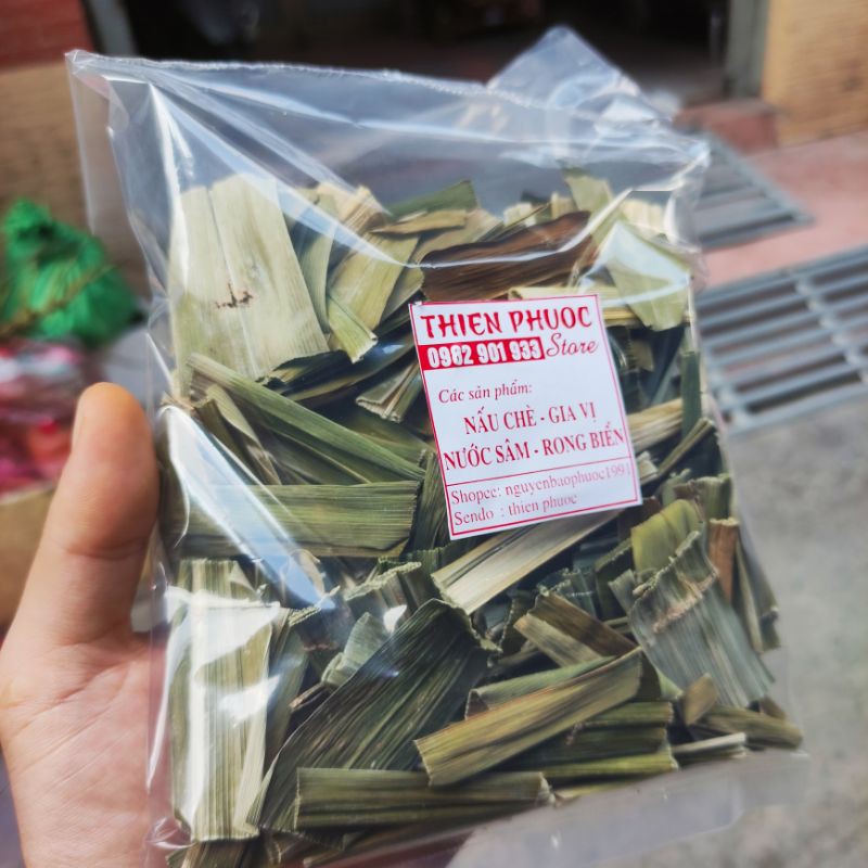 lá dứa khô (lá cơm nếp) - gói 30g/100g dùng nấu chè