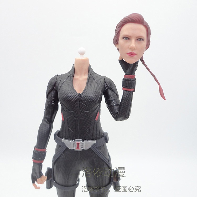 Mô hình Black Widow Natasha quá phụ áo đen chính hàng empire toys 1/6 - Avengers