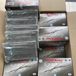 Khẩu trang y tế 4 lớp VINFA PRO hộp 50cái
