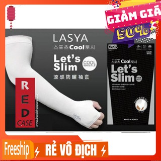 Găng Tay Chống Nắng Xỏ Ngón Let's Slim VẢI LANH 4 CHIỀU MÁT MẺ