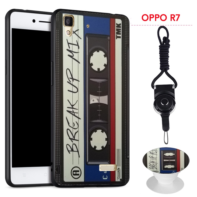 Ốp Lưng Silicon Dẻo Chống Sốc Cho Điện Thoại OPPO R7/R7 Lite