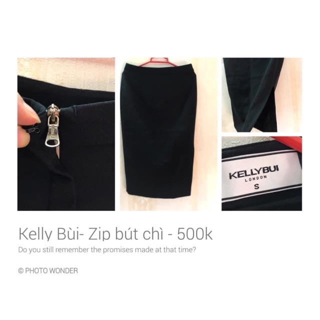 Chân váy bút chì KELLY BÙI