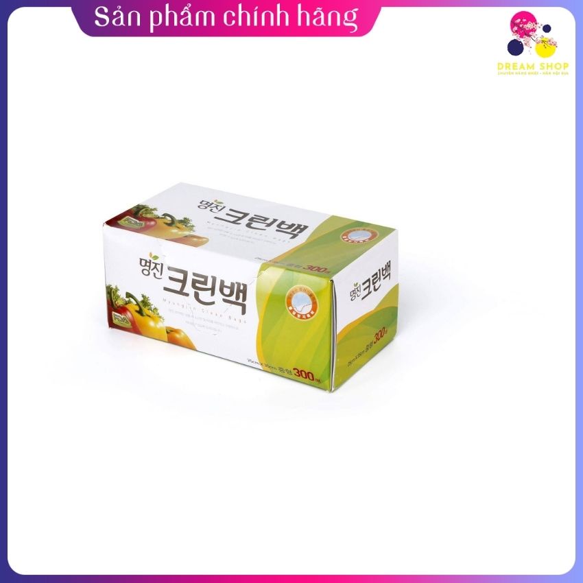 Túi đựng thực phẩm sinh học Myungjin dạng hộp Hàn Quốc