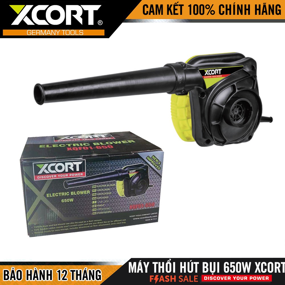 Máy thổi bụi - Máy thổi hút bụi 2 trong 1 - Máy thổi cực khỏe 650W