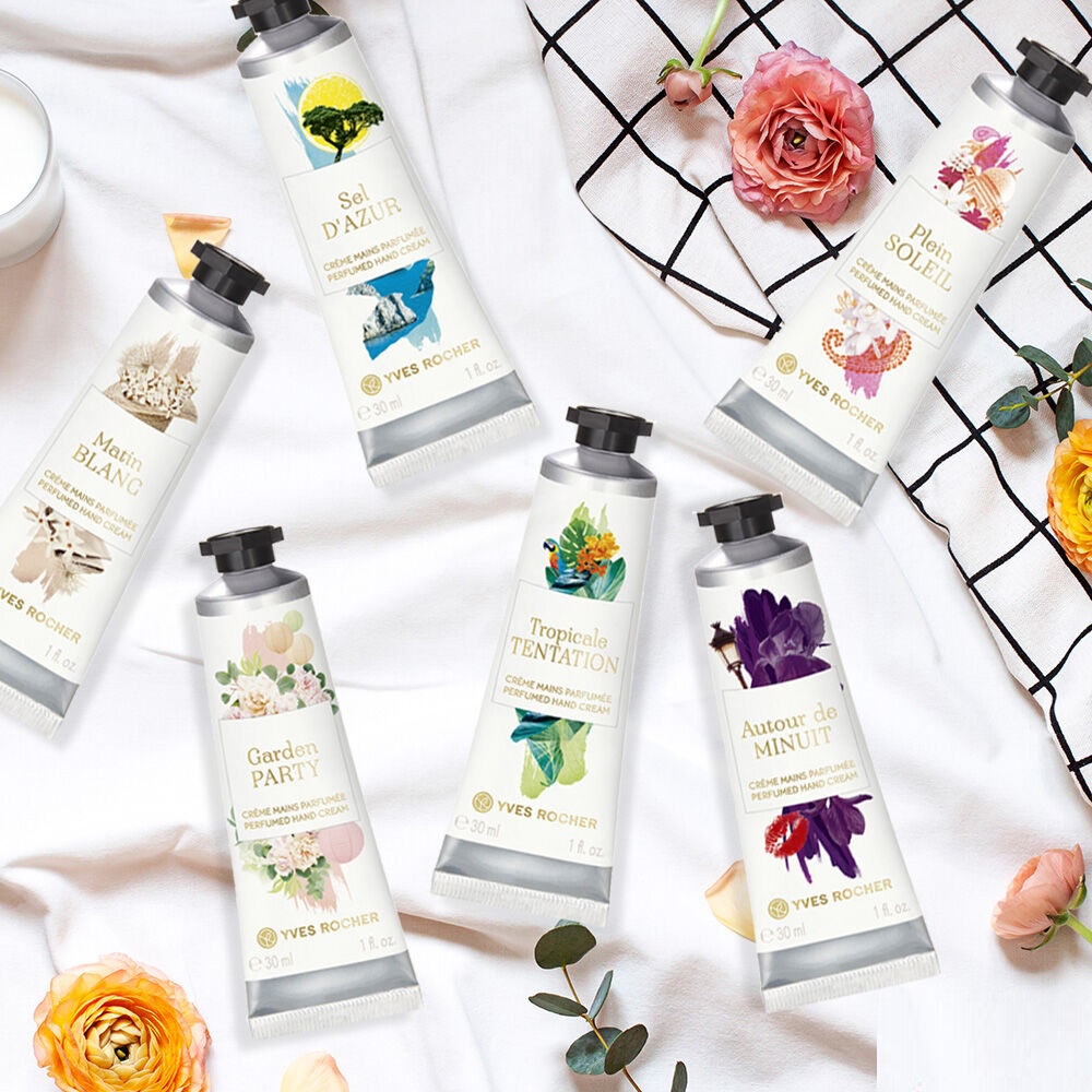 Kem dưỡng tay hương nước hoa Yves Rocher GARDEN PARTY HAND CREAM 30ML