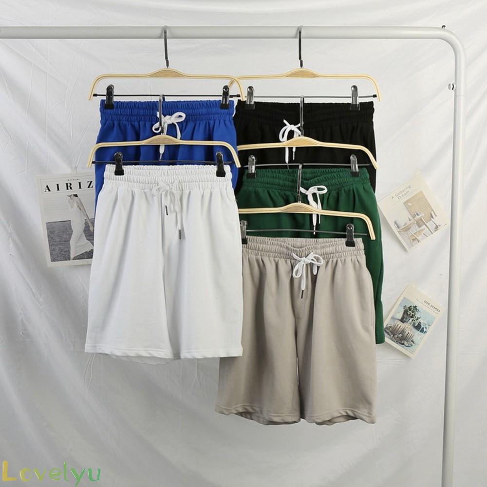 【LOVELYU】Shorts M-3XL Sport Sports Pants Summer Three-Quarter Pants Comfortable【Good Quality】