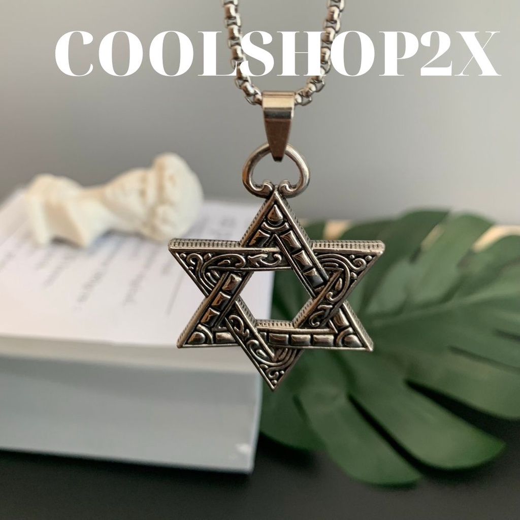 Dây chuyền ngôi sao Hi Lạp vòng cổ nam tính