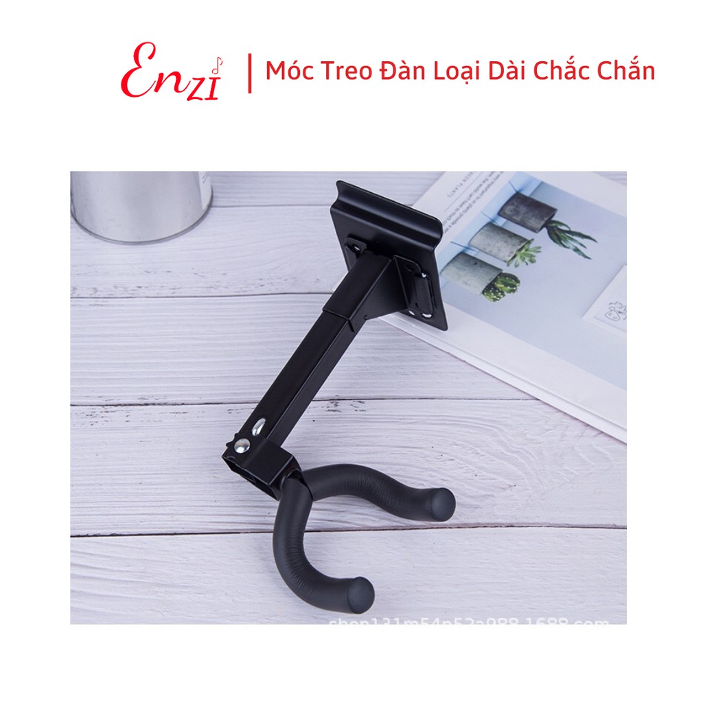 Móc treo đàn guitar acoustic classic giá treo đàn ghita bass  điện loại dài chắc chắn chịu lực tốt chất lượng Enzi