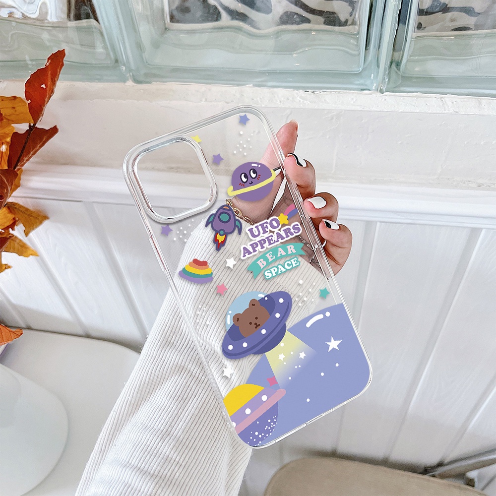 Ốp Điện Thoại Hình Phi Hành Gia Cho Iphone 11 Pro Max 12 Pro Max 13 Pro Max Mini 6 7 8 6 7plus Se 2020 X Xs Xr 5 4