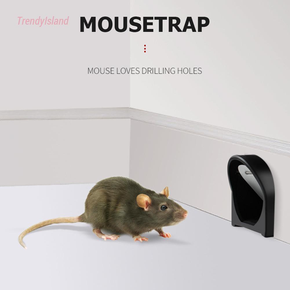 Automatic Lock Mouse Trap Animal Pet Control Cage Reusable Mice Rodent Catcher Household Supplies