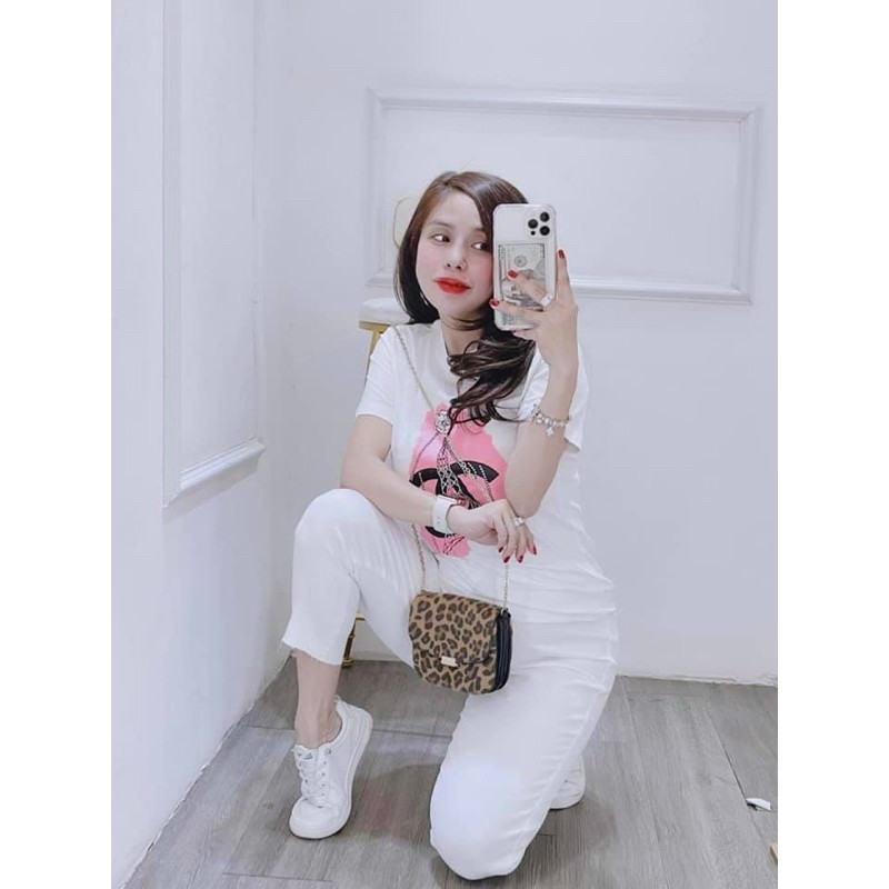 Áo thun cotton giấy , Áo thun nữ cotton form rộng | BigBuy360 - bigbuy360.vn