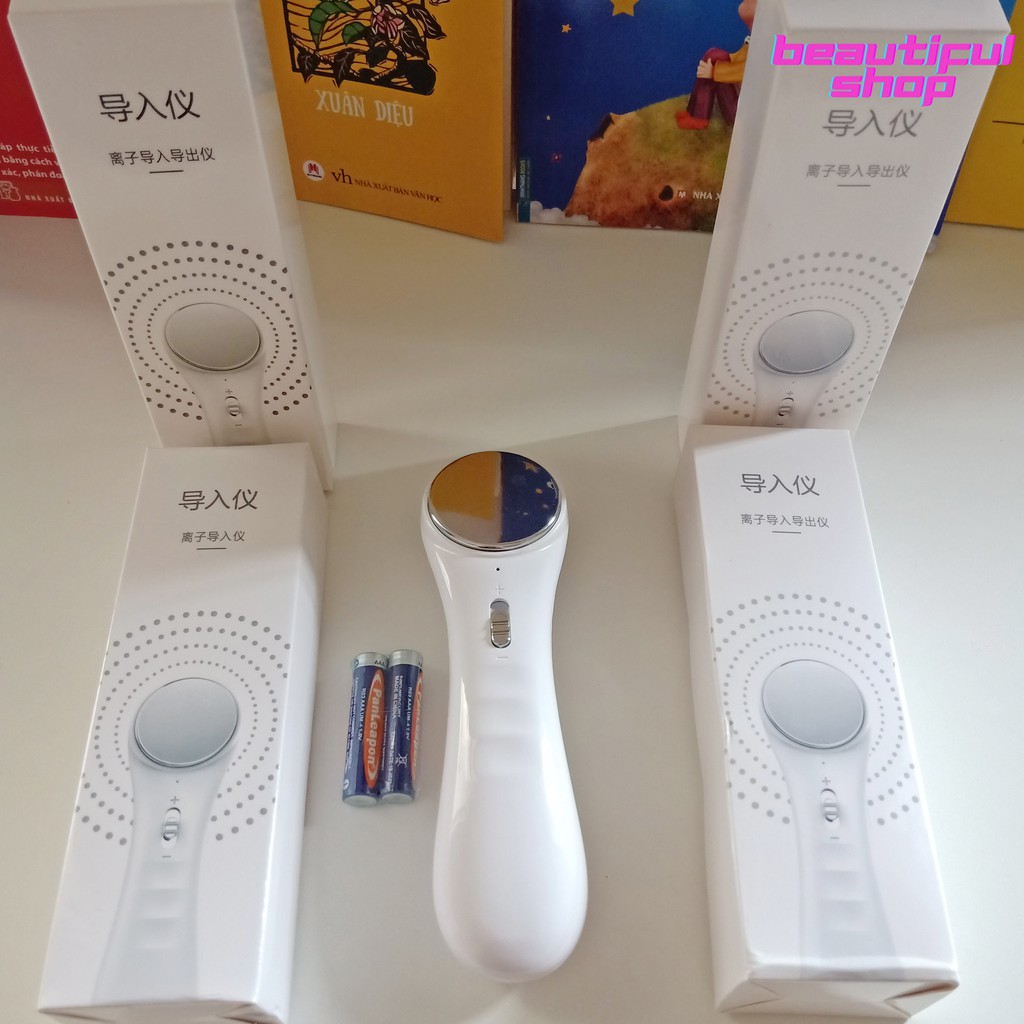 Máy massage mặt ion nhiệt,làm sạch,chăm sóc da mặt đa năng nội địa Trung | BigBuy360 - bigbuy360.vn