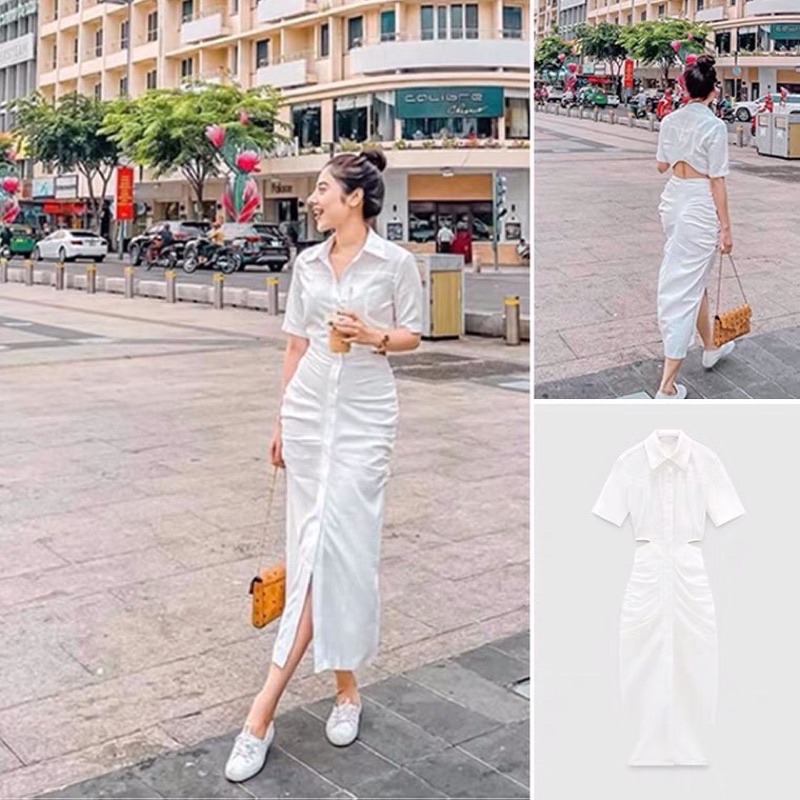 Váy cắt eo ZR dư xịn